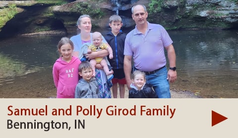 Samuel and Polly Girod - Missionaries